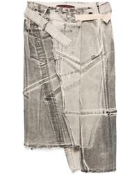 OTTOLINGER - Denim Wrap Midi Skirt - Lyst