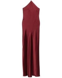 STAUD - Cadence Beaded Halter Slip Dress - Lyst