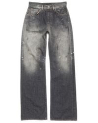 Acne Studios - Denim Wide-Leg Trousers - Lyst