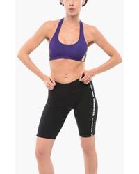 DSquared² - Icon Logo-Band Sports Bra - Lyst
