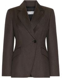 Max Mara - Single-Breasted Buttoned Blazer - Lyst