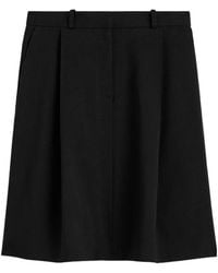 TOTEME - Pleated Midi Skirt - Lyst