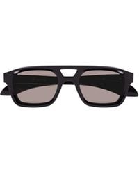 McQueen - Eyewear Pilot Frame Sunglasses - Lyst