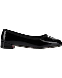 Christian Louboutin - Sweetie Strass Ballerina Flats - Lyst