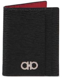 Ferragamo - Gancini Bi-Fold Cardholder - Lyst