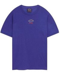 Paul & Shark - Logo Printed T-Shirt - Lyst