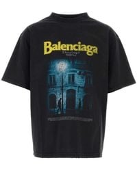 Balenciaga - Crew-Neck T-Shirt - Lyst