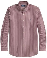 Polo Ralph Lauren - All Fit Striped Stretch Poplin Shirt - Lyst