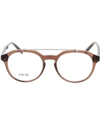 Dior - Eyewear Round Frame Glasses - Lyst