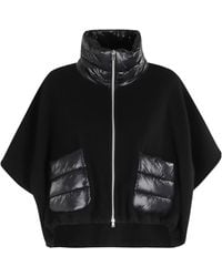 Herno - A-Shape Resort Short Poncho - Lyst