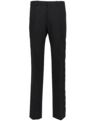 Off-White c/o Virgil Abloh - High Waist Straight Leg Pants - Lyst