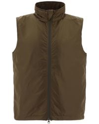 Aspesi - Zip-Up Straight Hem Padded Gilet - Lyst