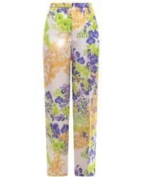 Versace - Baroque Pants - Lyst