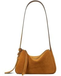 Tory Burch - Romy Suede Leather Shoulder Bag - Lyst
