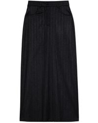 Department 5 - Pinstripe Maxi Skirt - Lyst