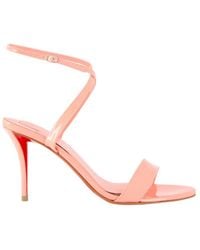 Christian Louboutin - Round-Toe High-Heeled Sandals - Lyst