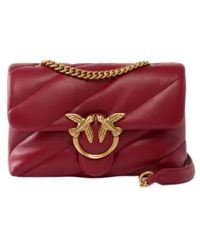 Pinko - Love Puff Quilted Mini Shoulder Bag - Lyst