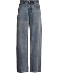 DIESEL - Loose Denim Trousers - Lyst