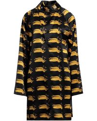 Burberry - Satin Shirt Dress - Lyst