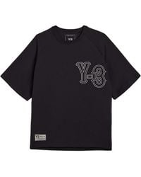 Y-3 - Elite 5-Gfx Short-Sleeve T-Shirt - Lyst