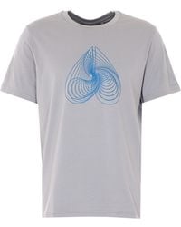 Moose Knuckles - Graphic Printed Crewneck T-Shirt - Lyst