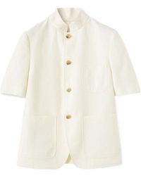 Loro Piana - Spagna Mini Short-Sleeve Jacket - Lyst