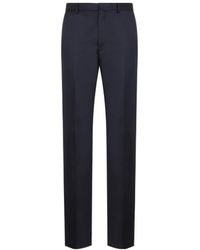 Lanvin - Pressed Crease Tailored Trousers - Lyst