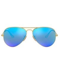 Ray-Ban - Aviator Frame Sunglasses - Lyst