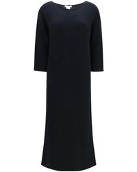 The Row - Oreste Long-Sleeve Midi Dress - Lyst