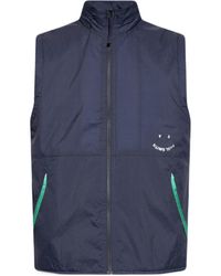 Paul Smith - Zip-Up Hooded Gilet - Lyst