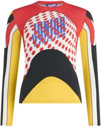 Jean Paul Gaultier - Long-Sleeves Body Map Top - Lyst