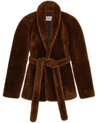 Phoebe Philo - Tie-Waist Long Coat - Lyst