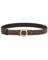 Ferragamo - Gancini Reversible Belt - Lyst