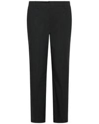 Marella - Stretch Poplin Trousers - Lyst
