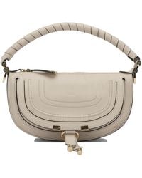 Chloé - Chloé Marcie Mini Saddle Shoulder Bag - Lyst