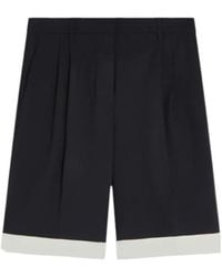 Semicouture - Straight-Leg Shorts - Lyst