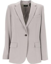 Theory - Admiral Crepe Staple Blazer - Lyst