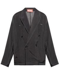 DIESEL - J-Keysery Double-Breasted Blazer - Lyst
