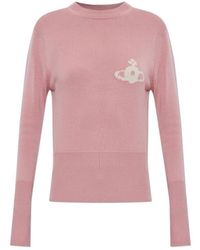 Vivienne Westwood - Katie Orb Knitted Sweater - Lyst