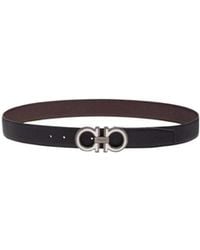 Ferragamo - Ferragamo Gancin Reversible Buckle Belt - Lyst