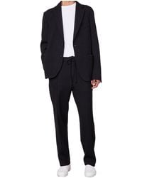 Officine Generale - Elastic Waist Casual Pants - Lyst