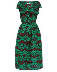 Ulla Johnson - Printed Mid-Length Dress - Lyst