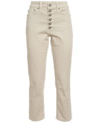 Dondup - High-Rise Button-Front Jeans - Lyst