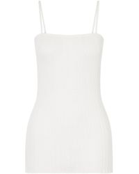 Haight - Ivana Ribbed-Knit Top - Lyst
