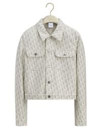 Dior - Long-Sleeve Denim Jacket - Lyst