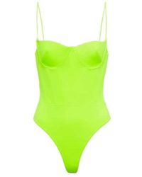 Alex Perry - Carsen Corset Bodysuit - Lyst