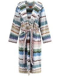Missoni - Home Eva Hooded Bathrobe - Lyst