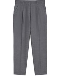 Weekend by Maxmara - Pleat Detailed Straight Leg Trousers - Lyst