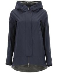 Herno - Hooded Rain Jacket - Lyst