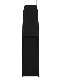 Courreges - Backless Satin Dress - Lyst